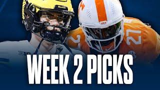 College Football Week 2 Game Picks: Texas vs Michigan, Colorado vs Nebraska & more