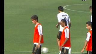 Hamit Altintop first Training by Real Madrid