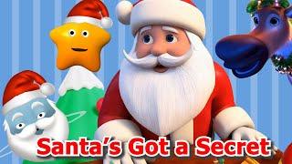  Santa’s Got a Secret  Singing Planets Song  Solar System  Christmas Songs | Nursery Rhymes