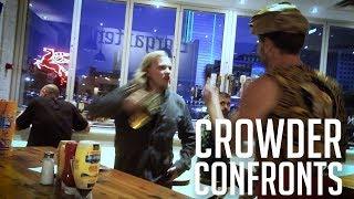 CROWDER CONFRONTS: Violent Antifa ‘ICE’ Killer! | Louder With Crowder