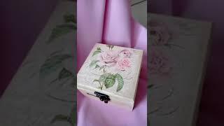 Декор шкатулки/Декупаж
