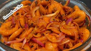 CAMARONES *CUCARACHA* EL SECRETO Y LOS INGREDIENTES EXACTOS |COCINANDO CON TINA