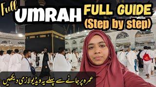 UMRAH GUIDE Step By Step 2024 | Umrah k liye kon se Gate? | Need to know before UMRAH | Umrah 2024