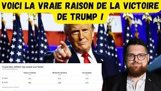 Voici la VRAIE raison de la victoire de TRUMP !