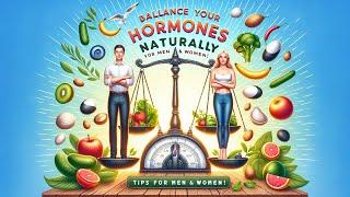 Balance Your Hormones Naturally: Tips for Men & Women!