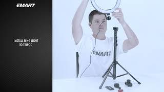 10-inch Ring Light  | How To Setup | EMART