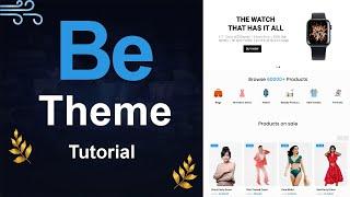 BeTheme Wordpress Tutorial - How to create a woocommerce website with wordpress and BeTheme