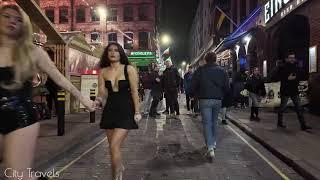 Liverpool City Centre Nightlife 2:00 AM England - March 2024