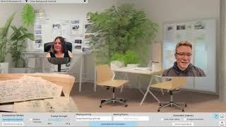 BlendScape: Enabling End-User Customization of Video-Conferencing Environments through Generative AI