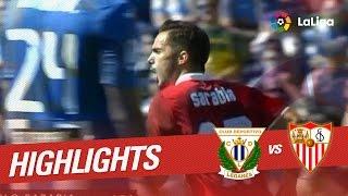 Highlights CD Leganés vs Sevilla FC (2-3)