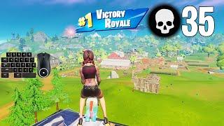 35 Elimination Solo Squad Win Season 7 Gameplay Full Game (Fortnite PC Keyboard)