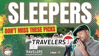 DFS Sleepers: Uncovering Hidden Gems at the Travelers Championship 2023!