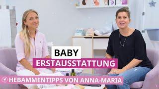 Baby Erstausstattung ️ Hebammentipps von Anna-Maria | Babyartikel.de