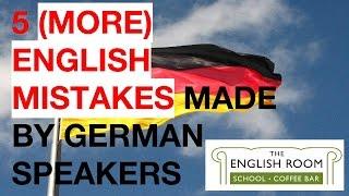 5 (more) mistakes made by Germans in English - 5 häufige Fehler im Englischen｜Learn English｜Grammar