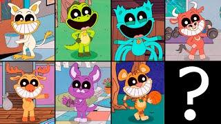 ALL REJECTED SMILING CRITTERS CARDBOARDS ANIMATION [ NEW SECRET CARDBOARD ] watch until the end!!