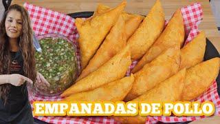 cómo hacer EMPANADAS DE POLLO SUPER FÁCILES Y DELICIOSAS  