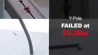 Pool Fence Pole Comparison: Life Saver Solid Pole vs Y Pole