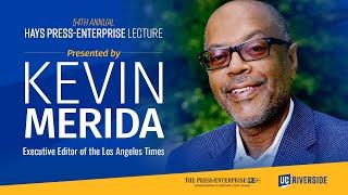 2023 Hays Press-Enterprise Lecture: Kevin Merida