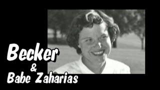 Shawnee Country Club Topeka -Tillie Becker of SCC and Babe Zaharias