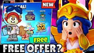 SUPERCELL is GIVING FREE STUFF TO EVERYONE? ALL DETAILS !! `Brawl Stars