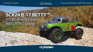 Axial® SCX24 B-17 Betty™ Limited Edition 4WD Ready-to-Run