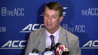 Swinney talks Georgia challenge, Caden Story punishment and more