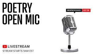 CreativeMornings/New York: Poetry Open MIc [Livestream]