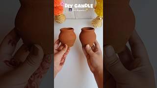 Diy diwali Candles️#diy #shorts #diwali #diwalidecor #diycrafts #viralshort #festive #trending