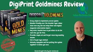 DigiPrint Goldmines Review + Bonuses Don't Buy Without First Seeing ‍My Custom Made Bonuses‍