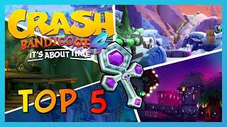 Crash Bandicoot 4 : les 5 pires Reliques de temps Platine / Top 5 hardest Platinum Relics