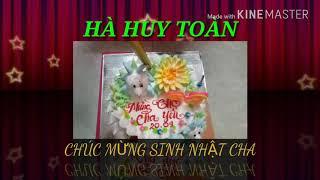 Sinh nhật cha yêu