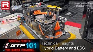 IMSA GTP 101: Inside The Hybrid Battery System and ESS Installation