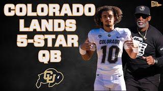 Deion Sanders Gets His Guy: Five-Star QB Julian Lewis Commits to CU Buffs