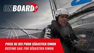 Prise de ris pour Sébastien Simon | Vendée Globe 2024