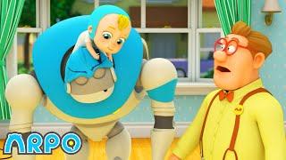 ARPO Shuts Down! | ARPO the Robot | Funny Cartoons For Kids