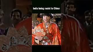 India being racist to China vs China being racist to India #edit #india #china #comedy #viral