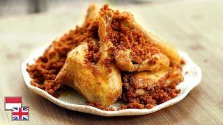 Resep AYAM GORENG SERUNDENG KEMIRI. [Empuk dan Gurih]