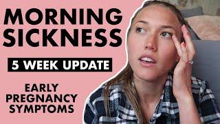5 Weeks Pregnant Symptoms: MORNING SICKNESS + Remedies For Morning Sickness