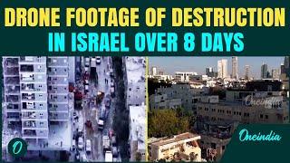 Israel Under Attack: Chilling Videos Shows Israel In Ruins After 8 Days Of Relentless Iranian Attack