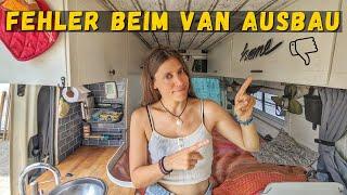 10 Camper Ausbau Fehler die du vermeiden solltest