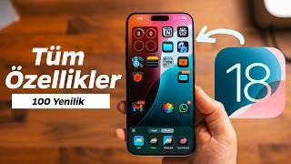 iOS 18 Özellikleri - Tüm Yenilikler