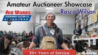 Rosco Wilson, Air Works Amateur Auctioneer Showcase