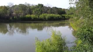 A moment on the Leona River at Fort Inge Park