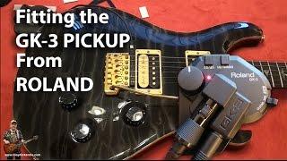 Roland Boss GK-3 | How to Fit this Pickup to your Guitar | And For Using The GP-10 | Tony Mckenzie