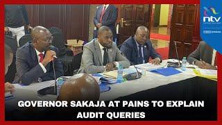 Governor Sakaja at pains to explain audit queries