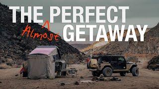The PERFECT Mojave Desert Campsite... well, Almost  |  California Desert Overland