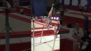 Amalia Ghigoarta  UB exercise podium training RomGym Trophy24