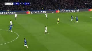 thiago silva save UEFA Champions League   Chelsea v Juventus   Highlights