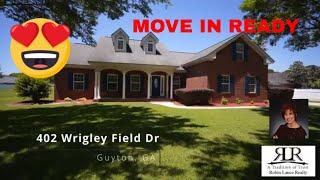 HOME FOR SALE 402 Wrigley Field Drive Guyton, GA 31312