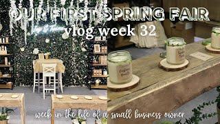 TAKING OUR CANDLES TO THE UK'S BIGGEST TRADE SHOW  Candle Studio Vlog Week 32